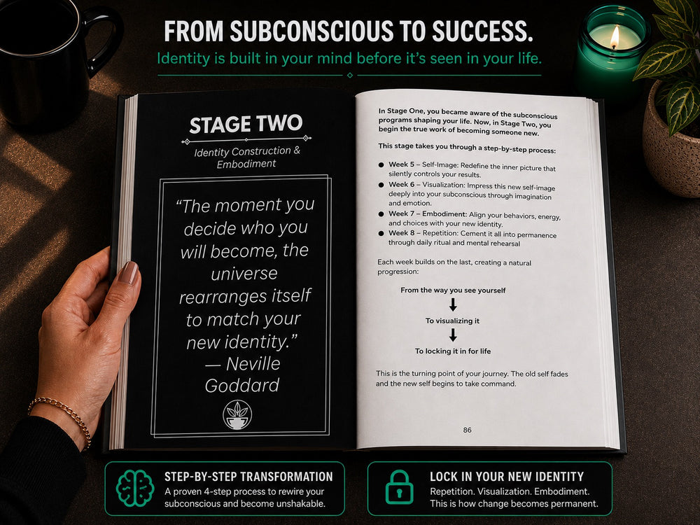 From Self-Doubt to Self-Mastery – The 12-Week Interactive Journal