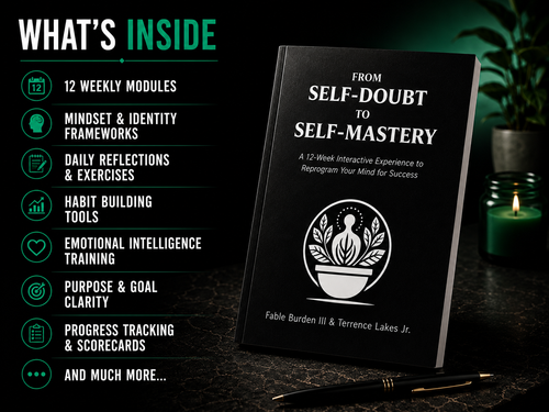 From Self-Doubt to Self-Mastery – The 12-Week Interactive Journal